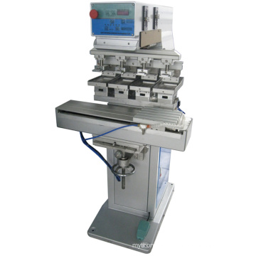 Máquina de impressão de almofada de bandeja de tinta de 4 cores TM-S4